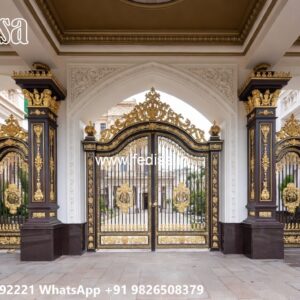 Modern Iron Gate Design, Auto Gate Design 2026 Ms Gate Fabrication | Entrance Gates Design