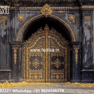 Gate Roof Design, Design Of Steel Gate Of House Ms Gate Fabrication | Entrance Gates Design