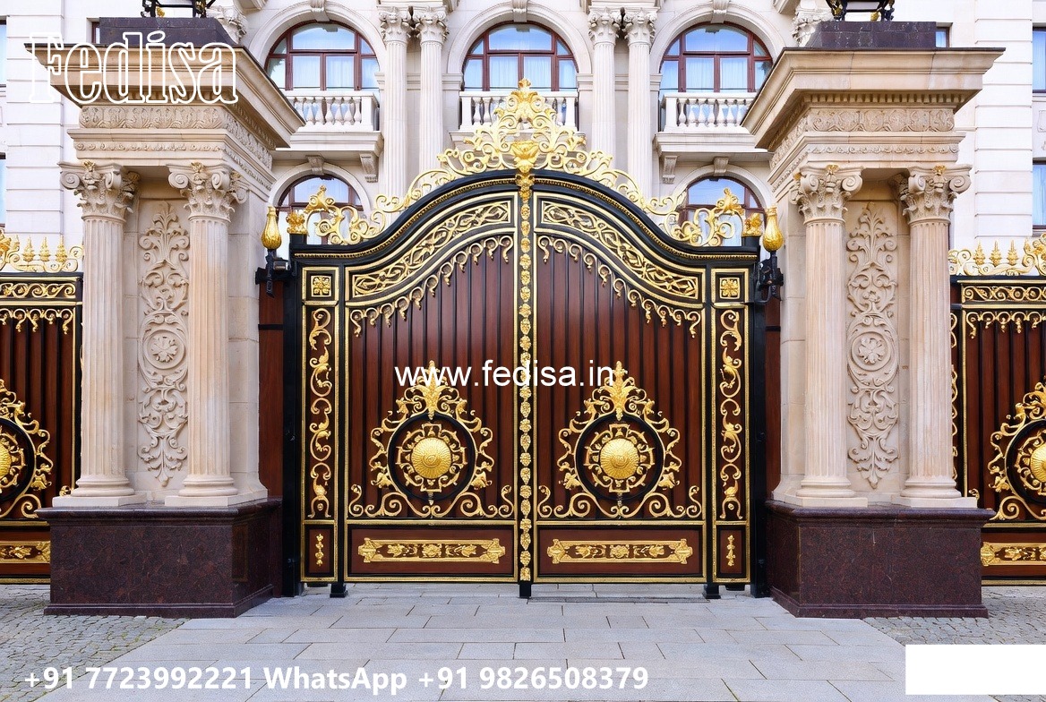 Simple Grill Gate Design, Gate Outside Design Ms Gate Fabrication | Entrance Gates Design