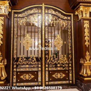 Compound Grill Design, Iron Entrance Gate Design Ms Gate Fabrication | Entrance Gates Design