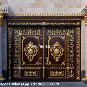 Home Gate Design 2143, Entrance Gate Pillar Design Ms Gate Fabrication | Entrance Gates Design