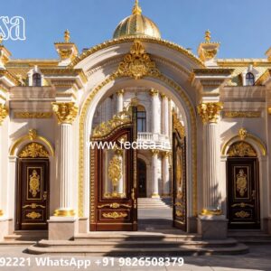 Gate Post Design, Gate Design Iron Simple Ms Gate Fabrication | Entrance Gates Design