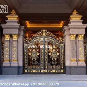 Modern Iron Gate Design, Best Gate Design For House Ms Gate Fabrication | Entrance Gates Design