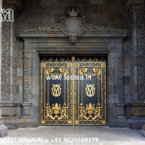 Gate Roof Design, Main Gate Iron Grill Design Ms Gate Fabrication | Entrance Gates Design