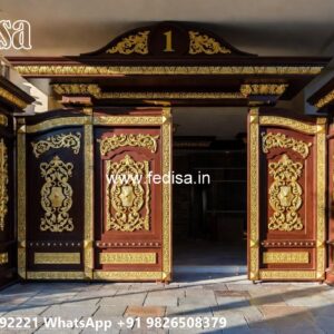 Modern Iron Gate Design, House Gate Entrance Design Ms Gate Fabrication | Entrance Gates Design