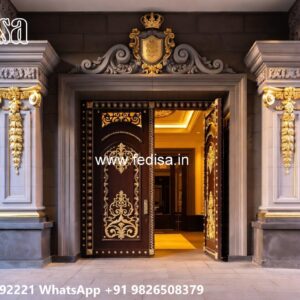Home Gate Design 2152, Main Gate Design With Small Gate Ms Gate Fabrication | Entrance Gates Design