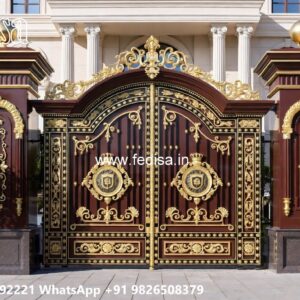 Compound Grill Design, Home Front Side Gate Design Ms Gate Fabrication | Entrance Gates Design
