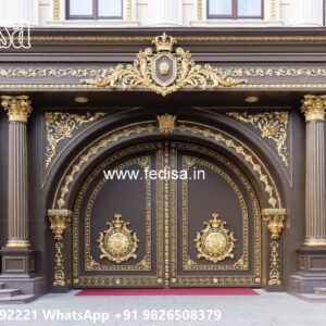 Main Gate Wall Design For Home, House Boundary Grill Design Ms Gate Fabrication | Entrance Gates Design