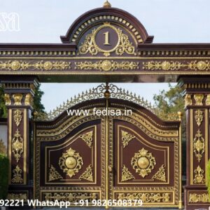 Gate Roof Design, Ss Single Gate Ms Gate Fabrication | Entrance Gates Design