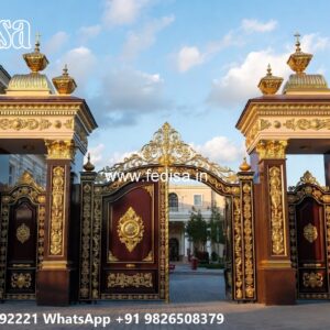 Compound Grill Design, Main Gate Grill Design 2026 Ms Gate Fabrication | Entrance Gates Design