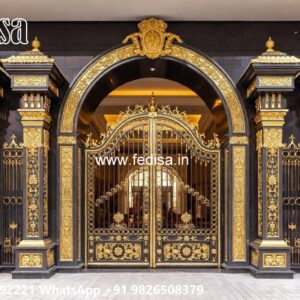 Gate Post Design, Home Main Gate Grill Design Ms Gate Fabrication | Entrance Gates Design