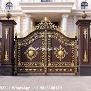 Gate Post Design, Front Gate Entrance Design Ms Gate Fabrication | Entrance Gates Design
