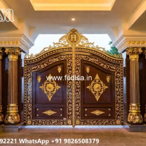 Modern Iron Gate Design, Front Small Gate Design Ms Gate Fabrication | Entrance Gates Design