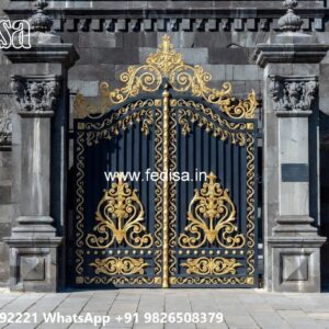 Home Gate Design 2158, One Door Gate Design Ms Gate Fabrication | Entrance Gates Design