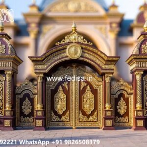 Ghar Ka Gate Ka Design, House Wall Gate Design Ms Gate Fabrication | Entrance Gates Design