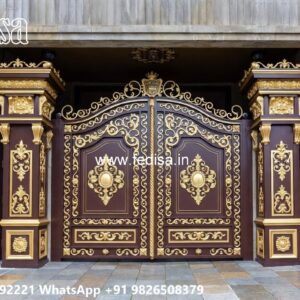 Factory Gate Design, Main Gate Design 2026 With Price Ms Gate Fabrication | Entrance Gates Design