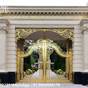 Grill Gate Colour, Boundary Gate Design Ms Gate Fabrication | Entrance Gates Design