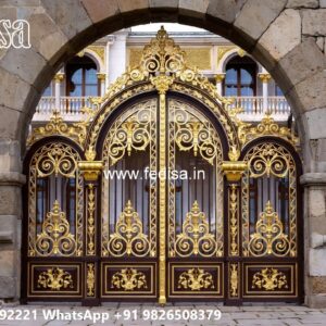 Iron Main Gate Design 2024, Fence Gate Design Ms Gate Fabrication | Entrance Gates Design