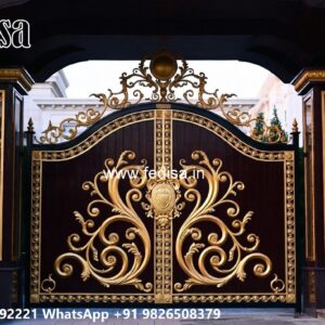 Ss Main Gate, Modern Steel Gate Design Ms Gate Fabrication | Entrance Gates Design