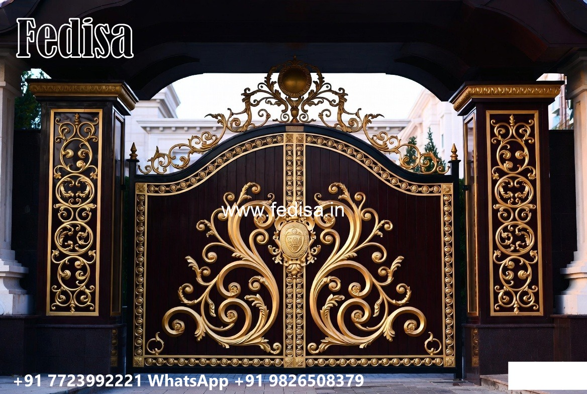 Ss Main Gate, Modern Steel Gate Design Ms Gate Fabrication | Entrance Gates Design