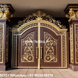 Factory Gate Design, Steel Gate Design With Price Ms Gate Fabrication | Entrance Gates Design