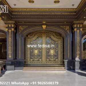 Iron Main Gate Design 2025, Iron Gate Design For Home Ms Gate Fabrication | Entrance Gates Design