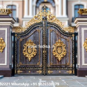 Iron Main Gate Design 2026, Rolling Gate Design Ms Gate Fabrication | Entrance Gates Design