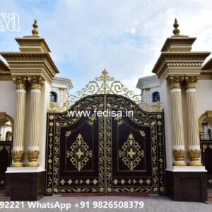 Iron Pipe Gate Design Catalogue, Simple Wooden Gate Designs Ms Gate Fabrication | Entrance Gates Design