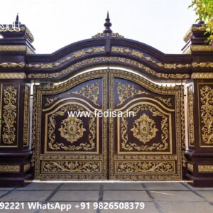 Wooden Gate Design For Home, Simple Iron Gate Designs Ms Gate Fabrication | Entrance Gates Design