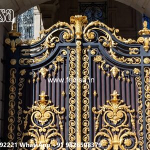 Iron Main Gate Design 2030, Wrought Iron Gate Designs Ms Gate Fabrication | Entrance Gates Design