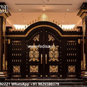 Factory Gate Design, Boundary Grill Design Ms Gate Fabrication | Entrance Gates Design
