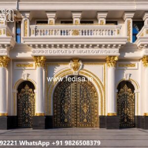 Iron Pipe Gate Design Catalogue, Double Gate Design Ms Gate Fabrication | Entrance Gates Design