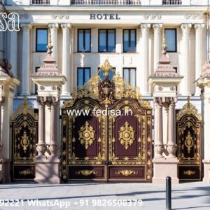 Grill Gate Colour, Main Gate Design 2026 Iron Ms Gate Fabrication | Entrance Gates Design
