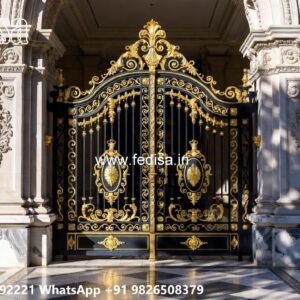 Normal Gate Design, Boundary Wall Grill Design Ms Gate Fabrication | Entrance Gates Design