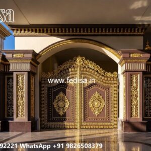 Grill Gate Colour, Square Tube Gate Design Ms Gate Fabrication | Entrance Gates Design