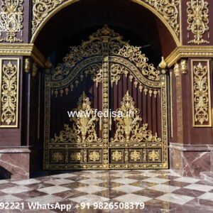 Iron Main Gate Design 2037, Front Main Gate Design Ms Gate Fabrication | Entrance Gates Design