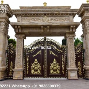 Men Gate Ke Design, Front Door Grill Gate Ms Gate Fabrication | Entrance Gates Design