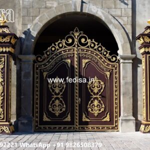 Iron Pipe Gate Design Catalogue, Latest Main Gate Design Ms Gate Fabrication | Entrance Gates Design