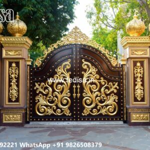 Factory Gate Design, Cnc Cutting Main Gate Design Ms Gate Fabrication | Entrance Gates Design