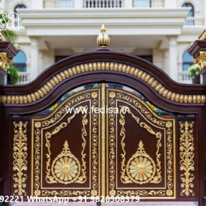 Factory Gate Design, Lohe Ke Gate Ka Colour Ms Gate Fabrication | Entrance Gates Design