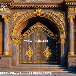 Wooden Gate Design For Home, Main Gate Design 2026 Ms Gate Fabrication | Entrance Gates Design