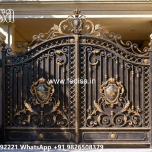 Main Entrance Gate Design, Laser Cutting Design Gate Ms Gate Fabrication | Entrance Gates Design