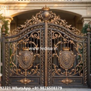 Iron Pipe Gate Design Catalogue, Concrete Gate Design Ms Gate Fabrication | Entrance Gates Design
