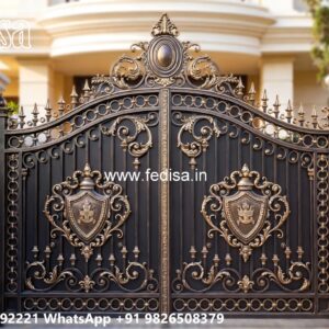 Ss Main Gate, Hpl Sheet Gate Design Ms Gate Fabrication | Entrance Gates Design