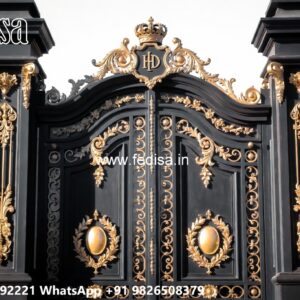 Ss Main Gate, Gate Flower Design Ms Gate Fabrication | Entrance Gates Design