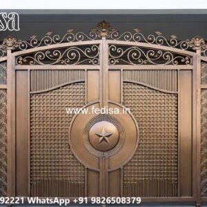 Normal Gate Design, Bungalow Main Gate Design Ms Gate Fabrication | Entrance Gates Design