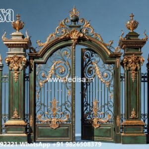 Factory Gate Design, Iron Main Gate Design 2026 Ms Gate Fabrication | Entrance Gates Design