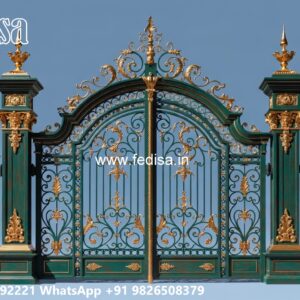 Ss Main Gate, Modern Steel Gate Ms Gate Fabrication | Entrance Gates Design