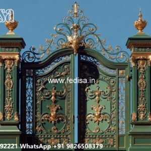 Iron Main Gate Design 2052, Old Gate Design Ms Gate Fabrication | Entrance Gates Design