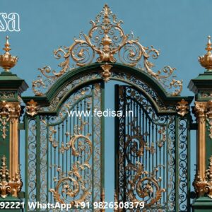 Wooden Gate Design For Home, Low Cost Gate Design Ms Gate Fabrication | Entrance Gates Design